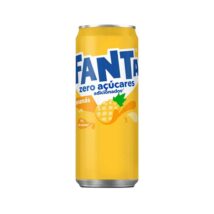 REFRIGERANTE FANTA ANANAS ZERO LT 33CL