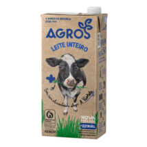 MILK AGROS UHT INTEIRO 1L