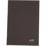 NOTEBOOK A5 FIRMO C/PRETA LISO 80F.