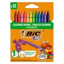LAPIS CERA BIC KIDS PLAST.CX12