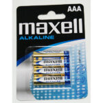 BATTERY MAXELL ALK.LR03 BL4