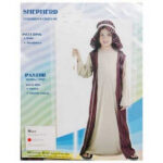 CARNIVAL COSTUME PASTOR 100%POLIES. 8744