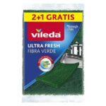 SCOURING PAD VILEDA U/F.FIB.VD.2+1