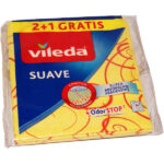 CLOTHS VILEDA SUAVE 36X40 2+1
