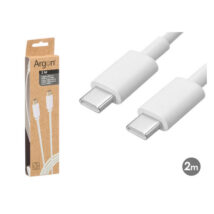 CABO ARGON C-C WHITE 2M 12752