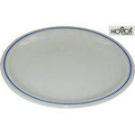 DISH SOBR.CANTINA F.AZUL 19CM