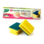 SCOURER SAYMA FIB.VERD.PK5 857