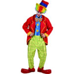 CARNIVAL COSTUME PALHAÇO 100%POLI.891259