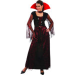 CARNIVAL COSTUME VAMPIRA 100%POLI.891219