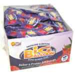 GUM BIG BALLOON FRUT.SILV.100