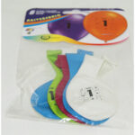 BALLONS ANIV.N1 21CM(6)233-1CT