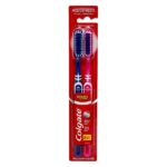 BRUSH D.COLGATE DOUBLE ACT.M.PK2
