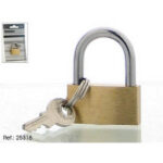PADLOCK 30MM C/3 CHAV.25318