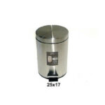 BUCKET C/PEDAL INOX 3L 14214