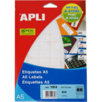 LABEL ADES.APLI A5 16X22MM 990U