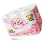 PAPER HYGIENIC ACACIA WHITE 2F.12R