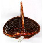 BASKET PALHA OVAL C/ASA 104883