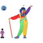 CARNIVAL COSTUME PALHAÇA 7-9