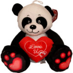 STUFFED PANDA (LOVE) 28CM 3388