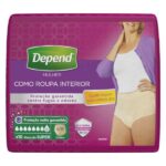 DIAPERS DEPEND SRA SUPER S/M 10
