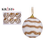 BALL CHRISTMAS BRAN/CAST.CJ6 66844