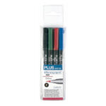 MARKER PERM.PLUS OFF.CJ4 4COL