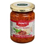 SAUCE PONTI PESTO ROSSO 135G