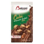 WAFFERS BALCONI CUBI HAZELNUT 125G