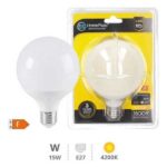 LIGHT BULB H/P.GLO.LED E27-15W 4200K