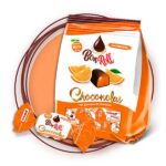 CHOCONOLAS BON ROLL LARANJ.80G