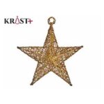 ADORNMENT CHRISTMAS STAR MET.97103