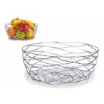 FRUIT BOWL METAL RED.16460