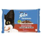 FELIX CAT ORI. GEL.SE.CAMPO 4X85G