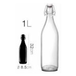 BOTTLE GLASS C/R.1L 24538