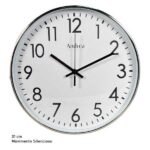 WATCH WALL RED.31CM 17244