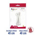 BALLON DEC.PRATA C/V.N1 5938-1