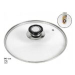 TAMPA VID.ARO INOX ADELE 30CM