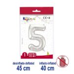 BALLON DEC.PRATA C/V.N5 5938-5
