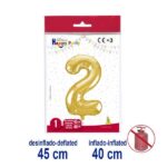 BALLON DEC.OURO C/V.N2 5939-2
