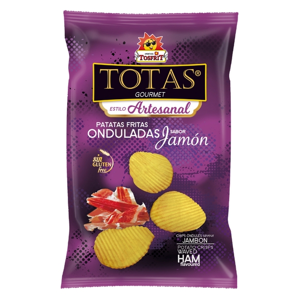 BATATAS FRITAS TOTAS ONDUL.PRES.130G