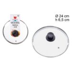 TAMPA VID.ARO INOX 24CM 110575