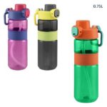BOTTLE WATER PLAST.75CL CL2410