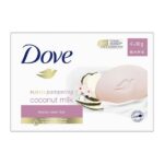 SOAP DOVE MILK COCO 4X90G