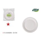 DISH PAP.RED.23CM CJ10 075028