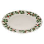 DISH FLAT CHRISTMAS M24002