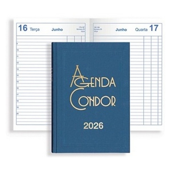 AGENDA CONDOR ESCRIT.AZUL 2026