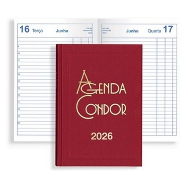 AGENDA CONDOR ESCRIT. VERM.2026