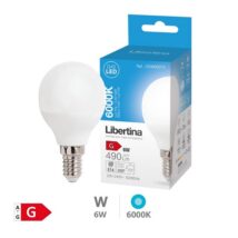 LAMPADA LIB.ESF.LED E14-6W 6000K