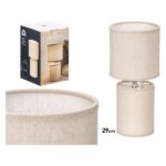 LAMP TABLE TECIDO BEGE 13241