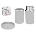 PACK C/BANHO CINZ.3P.64062